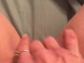 Flicking my clit