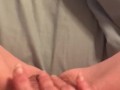 Flicking my clit