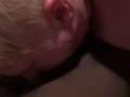 69 till her eyes sweat
