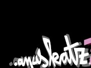 Latex BDSM fetish kink pussy pump-Heavily tattoo inked skinny dread girl