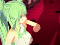 Neptunia - Green Heart 3D Hentai