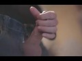 tenga toy HANDJOB AND CUMSHOT. MALE FLESHLIGHT TOY CLOSE UP
