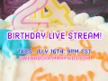 Hucow Gwen Adora's BBW Cake Sitting Birthday - Promotional Video