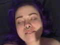 Young slut eats Daddy's cum popsicle (BDSM) (Kinky)