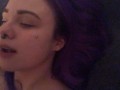 Young slut eats Daddy's cum popsicle (BDSM) (Kinky)