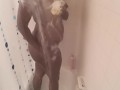 Hot and horny. Took a shower to cool me off