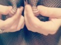 Daddy's Darlin' DaniHaze- Milky Fishnet Tits pt. 2