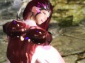 skyrim The estrus caught the latex Taimanin 2