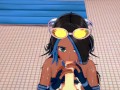 Pokemon Shelly Fucks in the Shower Room
