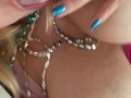 Watch Milfy Kitty get licky with her titties