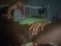 BBW Ebony Midnight Squirting & Playing