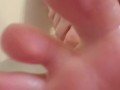 Chubby in the Tub - close up footplay