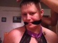 BBW girl headshave bondage