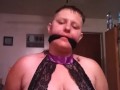 BBW girl headshave bondage