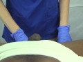 Sexy Nurse with GLOVES Gives You a Bed Bath ~ ASMR ~ TEASY ~ POV