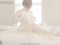 shaving cream pie wet and messy WAM masturbation teasing splash