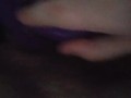 Bbw schoolgirl fucking my tight wet hole with a rotating dildo