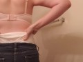 Playing With White Panties