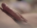 TENGA TOY HANDJOB AND CUMSHOT. MALE FLESHLIGHT TOY CLOSE UP SLOW MOTION 2