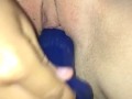 GIRL WITH TIGHT PUSSY GETS FUCKED BY 7INCH DILDO