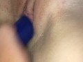 GIRL WITH TIGHT PUSSY GETS FUCKED BY 7INCH DILDO