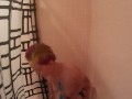 Bad Dragon shower teaser sex with anal plug- Kitty Queen