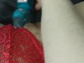 Girl Fucks Self and Cums On Jackrabbit