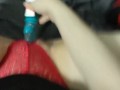 Girl Fucks Self and Cums On Jackrabbit