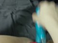 Girl Fucks Self and Cums On Jackrabbit