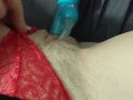 Girl Fucks Self and Cums On Jackrabbit