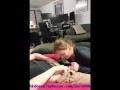 Last Blowjob Before She Leaves for College to Fuck Mad Dudes