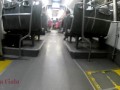 On the bus after the cloudy day