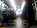 On the bus after the cloudy day