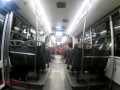 On the bus after the cloudy day
