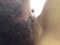 Eating juicy pussy stimulate clit then cum in me