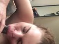 PAWG sucks black dick