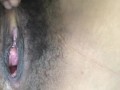 Tight black pussy being teased