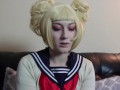 Toga Himiko Cosplay Japanese Candy Eating Haul n Blunt Smoking GFE