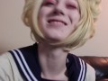 Toga Himiko Cosplay Japanese Candy Eating Haul n Blunt Smoking GFE