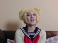 Toga Himiko Cosplay Japanese Candy Eating Haul n Blunt Smoking GFE