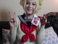 Toga Himiko Cosplay Japanese Candy Eating Haul n Blunt Smoking GFE