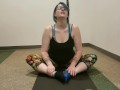 Seattle Ganja Goddess has a public workout at the gym for her ass shower