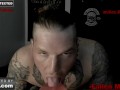 tatted tongue deep pussy flesh licking