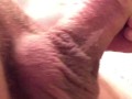 Cock, balls and taint twitching and throbbing while cumming