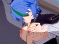 High School DxD - Xenovia Quarta Gives Titty Fuck After Caught Masturbating