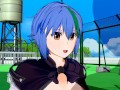 High School DxD - Xenovia Quarta Gives Titty Fuck After Caught Masturbating