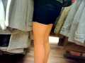  MILF IN TIGHT MINISKIRT AND HIGH HEEL