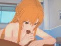 (3D Hentai) SAO Sword Art Online - Asuna and Agil (アスナ ソードアート・オンライン 性的)