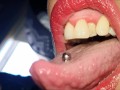 Mouth, tongue and teeth fetish I - Short