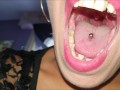 Mouth, tongue and teeth fetish I - Short